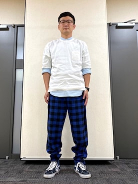ロバート馬場裕之さんのコーディネート