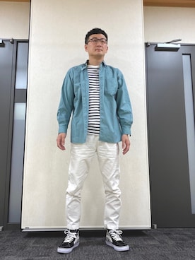 ロバート馬場裕之さんのコーディネート