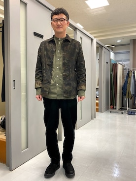 ロバート馬場裕之さんのコーディネート