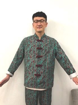 ロバート馬場裕之さんのコーディネート