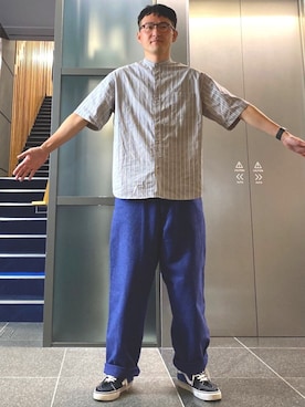 ロバート馬場裕之さんのコーディネート