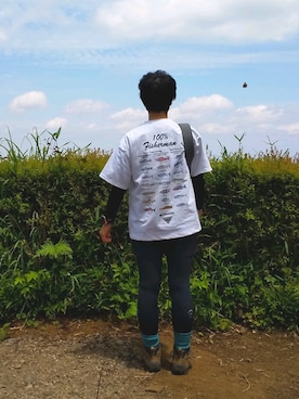 「SUUNTO（スント）のアイテム（アナログ腕時計）」を使った、さめさん（レディース・155cm）の夏コーディネート