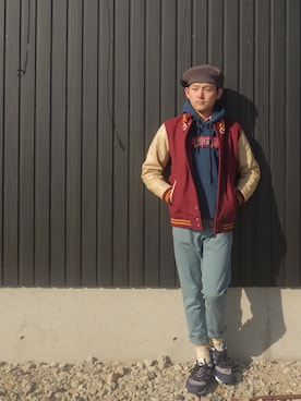 あきんこさん(メンズ・172cm)の冬コーディネート