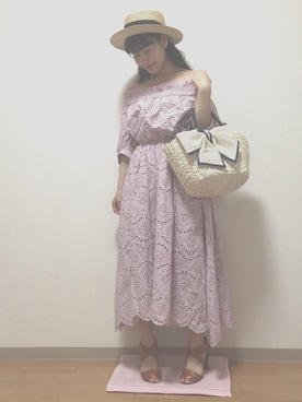 saki♡さん（レディース・160cm）の春コーディネート