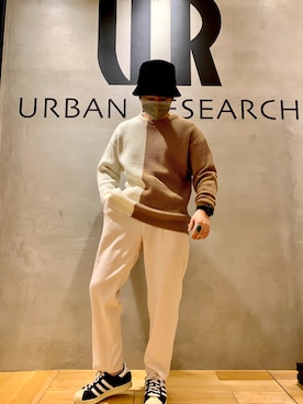 原田圭史さん（メンズ・171cm）の冬コーディネート