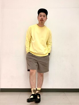原田圭史さん（メンズ・171cm）の春コーディネート