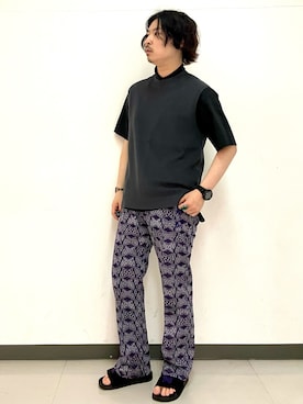 原田圭史さん（メンズ・171cm）の春コーディネート