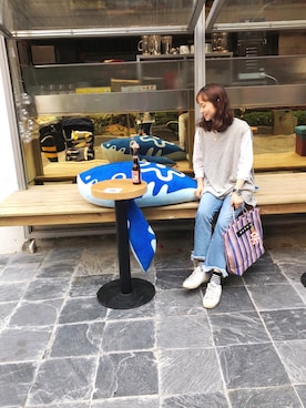 「MARNI（マルニ）のアイテム」を使った、alexPさん（キッズ・90cm）の春コーディネート