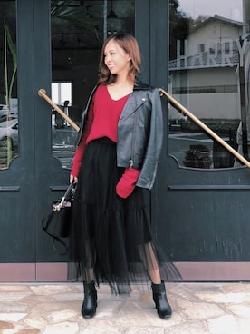 「チビーズ✳︎」｜SAYAKAさん（レディース・153cm）の冬コーディネート