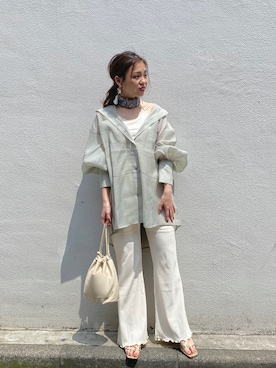 「Chico（チコ）のアイテム（財布/小物）」を使った、yuikaさん（レディース・152cm）の春コーディネート
