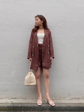 yuikaさん（レディース・152cm）の春コーディネート