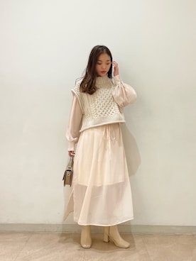 yuikaさん（レディース・152cm）の冬コーディネート