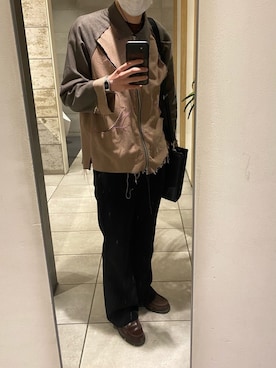 「sulvam」｜「アイテム（ジャケット/アウター）」を使った、8️⃣さん（メンズ・178cm）の春コーディネート