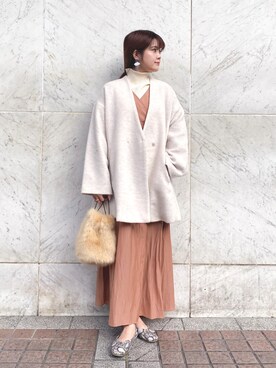 a✿さん（レディース・155cm）の冬コーディネート