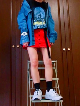 「ディスクブレイズ」｜こけしさん（レディース・151cm）の春コーディネート
