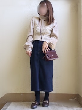 おむ🍳さん（レディース・145cm）の冬コーディネート