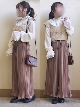 おむ🍳さん（レディース・145cm）の冬コーディネート