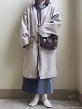 おむ🍳さん（レディース・145cm）の冬コーディネート