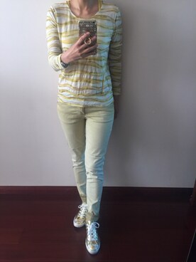 「Cotelac（コテラック）のアイテム」を使った、nyfashion1さん（レディース・173cm）の春コーディネート