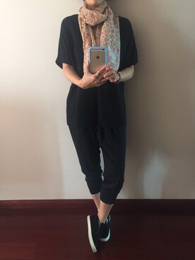 「HELMUT LANG（ヘルムートラング）のアイテム（その他パンツ）」を使った、nyfashion1さん（レディース・173cm）の春コーディネート