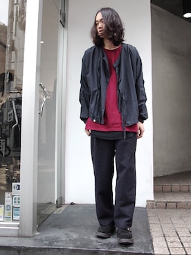 「 ブーツ」｜オギさん（メンズ・180cm）の冬コーディネート