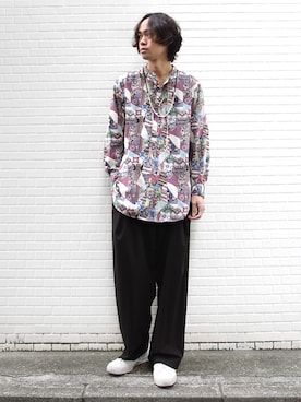 「 ネックレス」｜オギさん（メンズ・180cm）の冬コーディネート