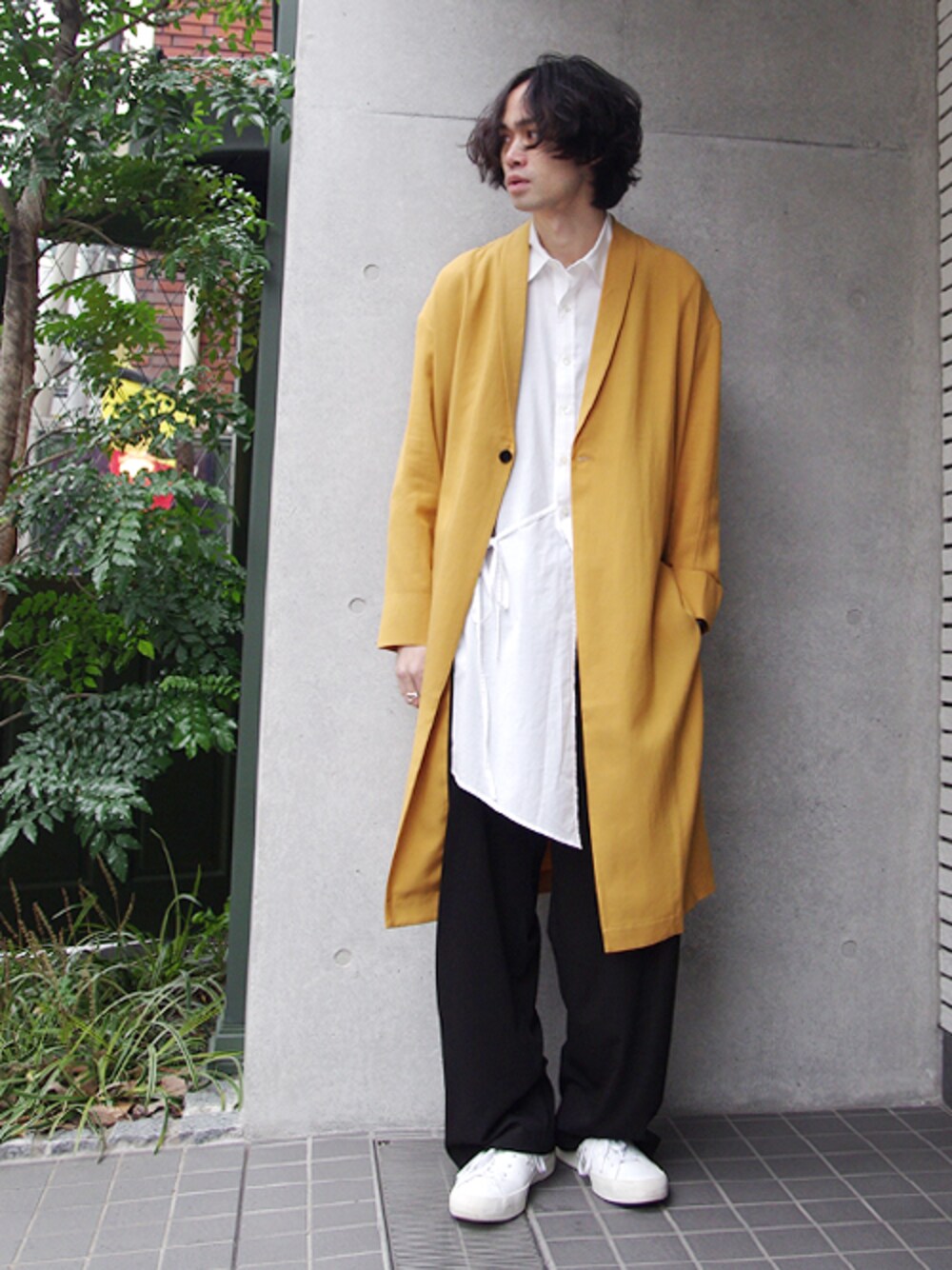 FFIXXED STUDIOS パッチワークチェスターコート FFIXXED STUDIOS