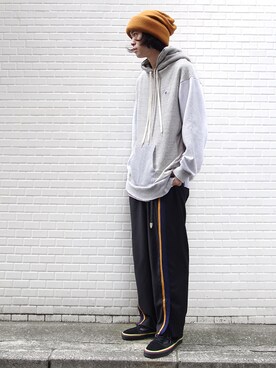 「gilet（ジレ）のアイテム」を使った、オギさん（メンズ・180cm）の秋コーディネート