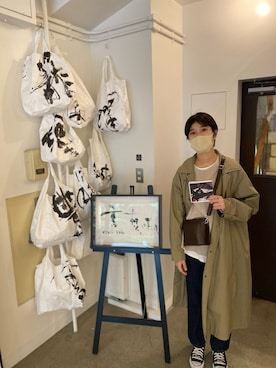 「アイテム（トレンチコート）」を使った、Akariさん（レディース・162cm・20代）の秋コーディネート