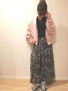 mi.さん（レディース・158cm）の春コーディネート