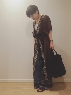 mi.さん（レディース・158cm）の夏コーディネート