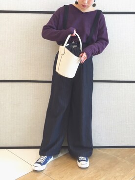 mi.さん（レディース・158cm）の冬コーディネート