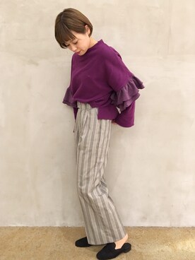 mi.さん（レディース・158cm）の春コーディネート