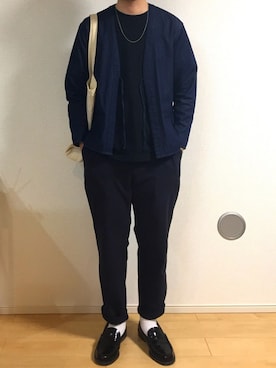 「サムエジャケット」｜汐さん（メンズ・177cm）の春コーディネート