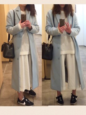 「キャリーオール」｜monjapizzaさん（レディース・161cm）の冬コーディネート