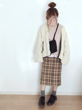 みぃ☆さん（レディース・153cm）の冬コーディネート