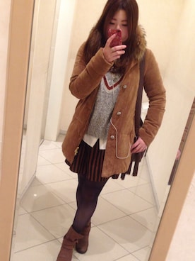 yuko teraokaさん（レディース・160cm）の春コーディネート