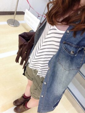 yuko teraokaさん（レディース・160cm）の秋コーディネート