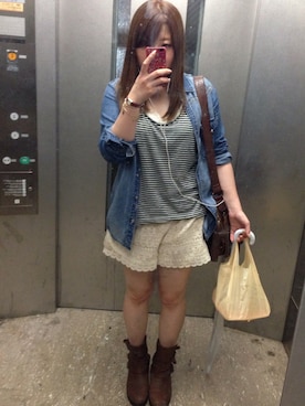 yuko teraokaさん（レディース・160cm）の春コーディネート