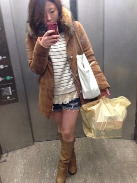 yuko teraokaさん（レディース・160cm）の春コーディネート