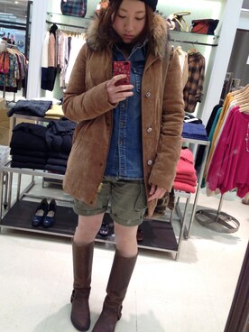 yuko teraokaさん(レディース・160cm)の春コーディネート