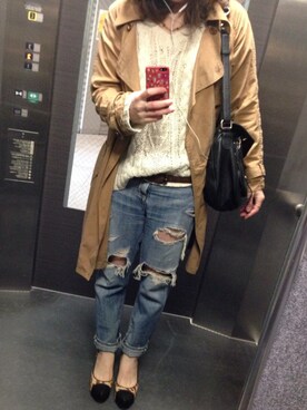 yuko teraokaさん（レディース・160cm）の春コーディネート