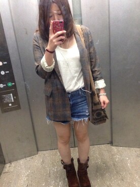 yuko teraokaさん（レディース・160cm）の春コーディネート