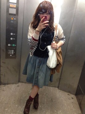 yuko teraokaさん(レディース・160cm)の春コーディネート