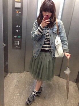 yuko teraokaさん（レディース・160cm）の春コーディネート