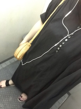 「夏祭りコーデ」｜「アイテム（ワンピース/ドレス）」を使った、yuko teraokaさん（レディース・160cm）の夏コーディネート