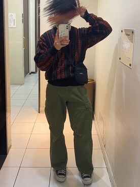 Gu ジーユー のボディバッグ ウエストポーチを使ったメンズ人気ファッションコーディネート Wear