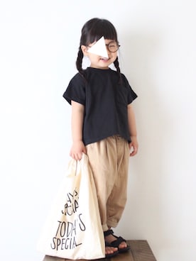 「ボーイッシュ」｜teiccoさん（キッズ・90cm）の春コーディネート