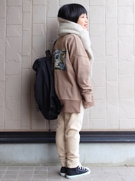 「Branshes」｜teiccoさん（キッズ・120cm）の秋コーディネート