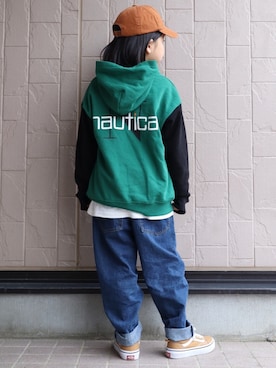 「nautica」｜teiccoさん（キッズ・122cm）の冬コーディネート